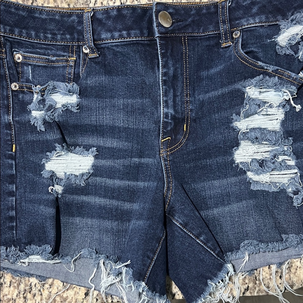American Eagle Outfitters Ripped Denim Shorts